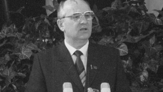 Michaił Gorbaczow. Fot. PAP/CAF/I. Radkiewicz