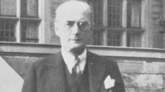 Bronisław Malinowski. Chicago, 1939. Fot. PAP/CAF/Reprodukcja