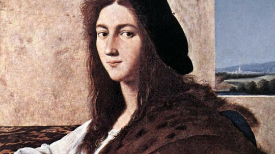 Rafael Santi "Portret młodzieńca". Źródło: Wikimedia Commons