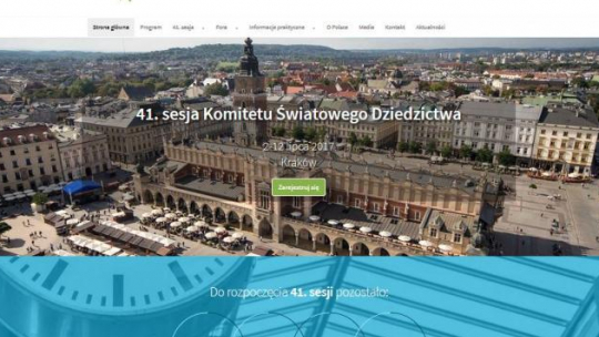 Strona internetowa www.41whckrakow2017.pl