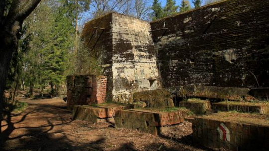 Bunkier Adolfa Hitlera w Wilczym Szańcu. Fot. PAP/T. Waszczuk