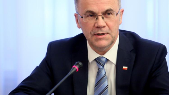  Wiceminister kultury Jarosław Sellin.  PAP/Leszek Szymański 