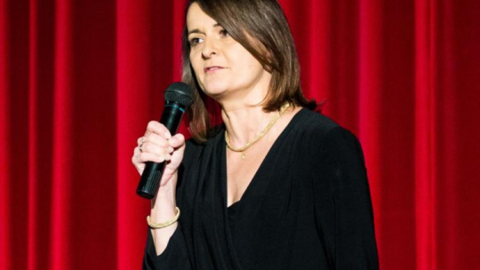 Jolanta Hajdasz, autorka filmu "Żołnierz Niezłomny Kościoła". Fot. PAP/M. Zakrzewski