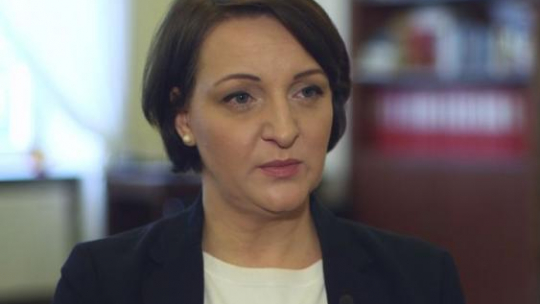 Wiceminister kultury i dziedzictwa narodowego Magdalena Gawin. Źródło: serwis wideo PAP