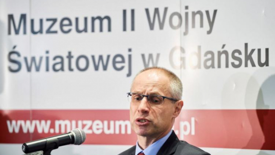 B. dyrektor Muzeum II Wojny Światowej Paweł Machcewicz. Fot. PAP/A. Warżawa