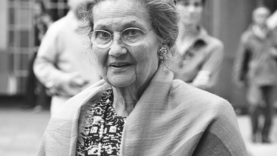 Francuska polityk Simone Veil. Fot. PAP/W. Dąbkowski