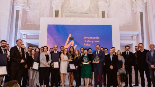 Zwycięzcy i laureaci Plebiscytu Wydarzenie Historyczne Roku 2016. Fot. MHP/Magdalena Głowacka. Źródło: Muzeum Historii Polski