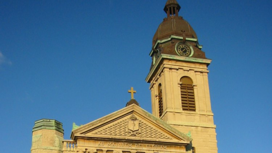 Kościół św. Jana Kantego w Chicago. Fot. Anchorite. Źródło: Wikimedia Commons