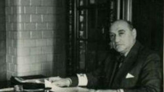 Prezes Rady Żydowskiej w getcie warszawskim - inż. Adam Czerniaków, III 1942 (AWAR I-2). Źródło: ŻIH