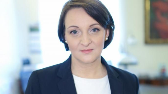 Wiceminister kultury i dziedzictwa narodowego, generalny konserwator zabytków Magdalena Gawin. Fot. PAP/L. Szymański