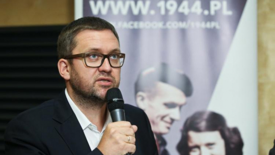 Dyrektor Muzeum Powstania Warszawskiego Jan Ołdakowski. Fot. PAP/R. Guz 