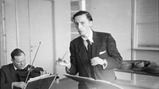 Andrzej Panufnik. Fot. PAP/CAF/S. Dąbrowiecki