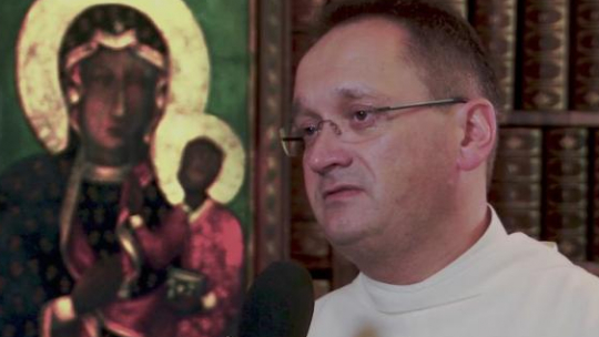 Generał Zakonu Paulinów o. Arnold Chrapkowski. Źródło: serwis wideo PAP