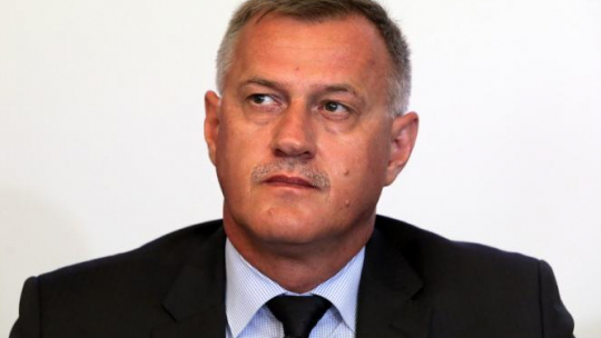 Dyrektor Głownej Komisji Ścigania Zbrodni przeciwko Narodowi Polskiemu, zastępca prokuratora generalnego Andrzej Pozorski. Fot. PAP/T. Gzell