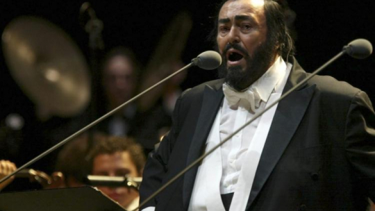 Luciano Pavarotti. Fot. PAP/EPA