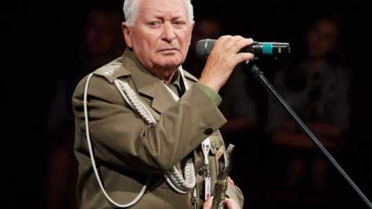Jerzy Widejko z nagrodą Sygnet Niepodległości. Fot. PAP/A. Warżawa 