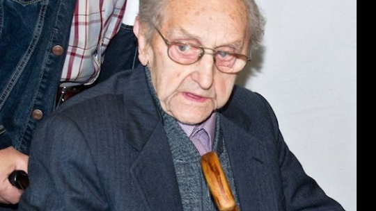 Były esesman Hubert Zafke. Fot. PAP/EPA