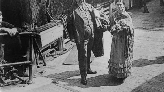 Frida Kahlo i Diego Rivera. Źródło: Muzeum Kinematografii w Łodzi