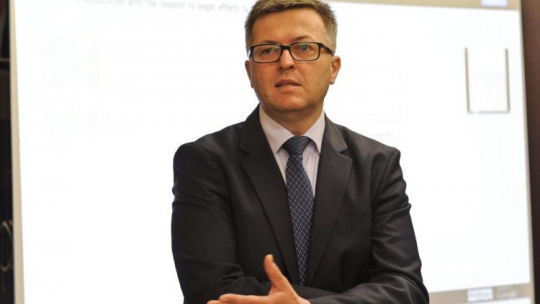 Dyrektor Muzeum Historii Polski Robert Kostro. 2015 r. Fot. PAP/M. Obara