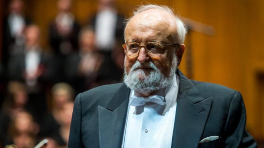 Krzysztof Penderecki. 2015 r. Fot. PAP/T. Żmijewski