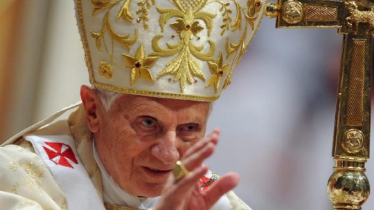Joseph Ratzinger, papież Benedykt XVI. Fot. PAP/EPA