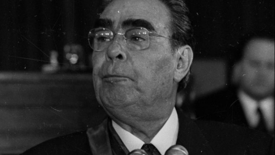 L. breżniew na uroczystym posiedzeniu Sejmu podczas obchodów 30-lecia PRL Warszawa, 1974-07-21. Fot. PAP/C. Langda