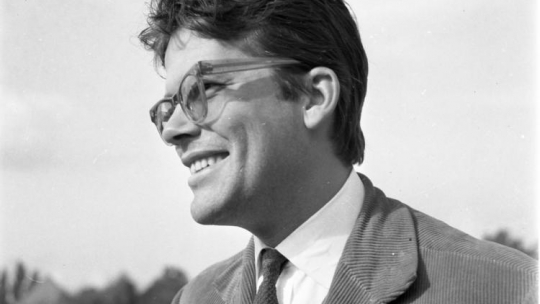 Zbigniew Cybulski - Sopot, wrzesień 1960. Fot. CAF/PAP/Cezary Langda