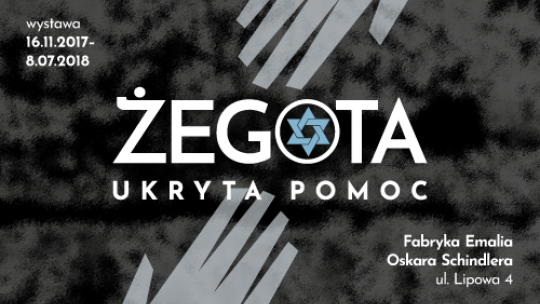 „Kryptonim Żegota – ukryta pomoc” wystawa w muzeum Fabryka Emalia Oskara Schindlera 