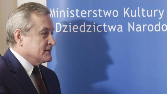 Wicepremier, minister kultury i dziedzictwa narodowego Piotr Gliński. Fot. PAP/R. Pietruszka