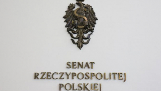 Senat RP. Fot. PAP/R. Guz 