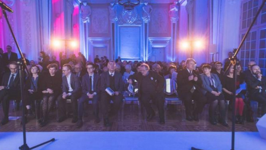 Gala wręczenia Nagrody Historycznej im. Kazimierza Moczarskiego. Fot. Tomasz Kubaczyk. Źródło: DSH