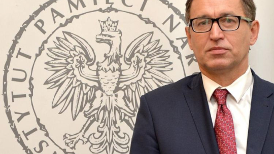 Prezes IPN Jarosław Szarek. Fot. PAP/D. Delmanowicz