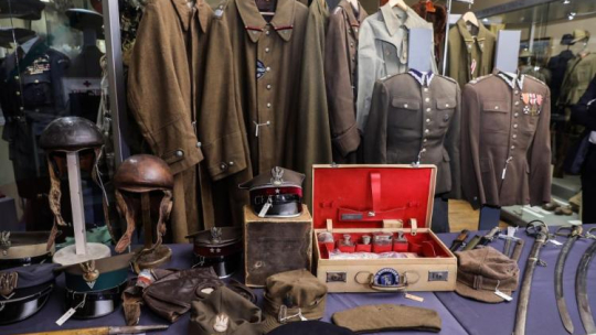 Prezentacji zbiorów w Muzeum Wojska Polskiego. Fot. PAP/R. Guz