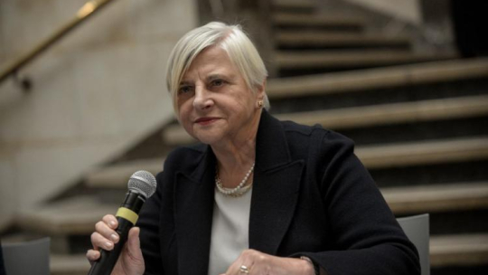 Dyrektor Muzeum Narodowego Agnieszka Morawińska. Fot. PAP/M. Obara