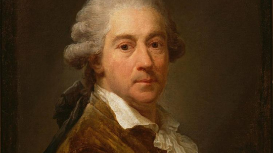 Marcello Bacciarelli, "Autoportret w brązowym fraku". Źródło: Wikimedia Commons