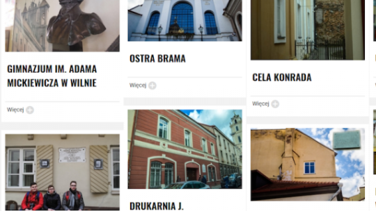 "Wilno i Adam Mickiewicz" w ramach projektu "Polska i Litwa na wspólnej drodze. Ludzie i miejsca, które nas łączą". Źródło: Bendru Keliu
