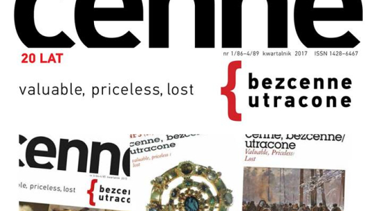 Jubileuszowy numer kwartalnika "Cenne, bezcenne, utracone"