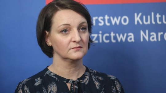 Wiceminister kultury i dziedzictwa narodowego prof. Magdalena Gawin. Fot. PAP/R. Guz