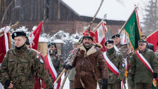 Marsz Szlakiem Powstańców Styczniowych. Fot. PAP/M. Walczak