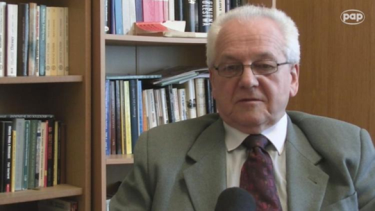 prof. Szczepan Wierzchosławski. Fot. Serwis Wideo PAP