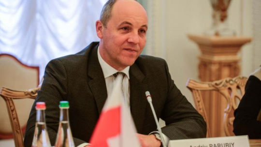 Andrij Parubij. Fot. PAP/J. Kamiński