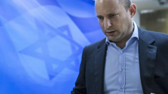 Izraelski minister edukacji Naftali Bennett. Fot. PAP/EPA