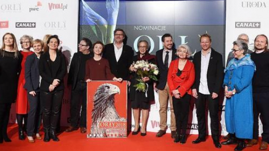 Polscy filmowcy podczas ogłoszenia nominacji do Polskich Nagród Filmowych Orły 2018. Fot. PAP/R. Pietruszka