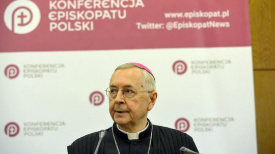 Przewodniczący KEP abp Stanisław Gądecki. Fot. PAP/M. Obara