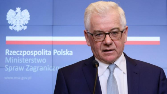 Minister spraw zagranicznych Jacek Czaputowicz. Fot. PAP/P. Supernak 