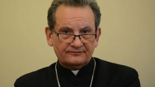 Przewodniczący Komitetu Episkopatu Polski ds. Dialogu z Judaizmem bp Rafał Markowski. Fot. PAP/J. Kamiński