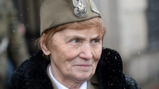 Płk Weronika Sebastianowicz ps. Różyczka. 2016 r. Fot. PAP/B. Zborowski 