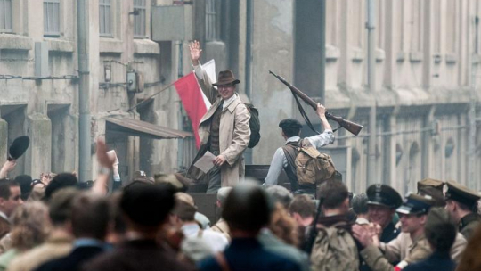 Plan zdjęciowy filmu "Miasto '44" w reżyserii Jana Komasy. Fot. PAP/G. Michałowski
