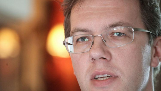 Dyrektor Związku Producentów Audio Video Bogusław Pluta. 2011 r. Fot. PAP/P. Supernak