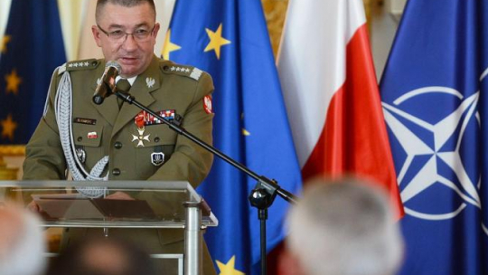 Szef Sztabu Generalnego WP gen. Leszek Surawski. Fot. PAP/J. Kamiński